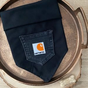Upcycled Carhartt Dog Bandana - Size Medium